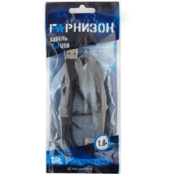 Кабель Гарнизон GCC-USB2-AM5P-1.8M