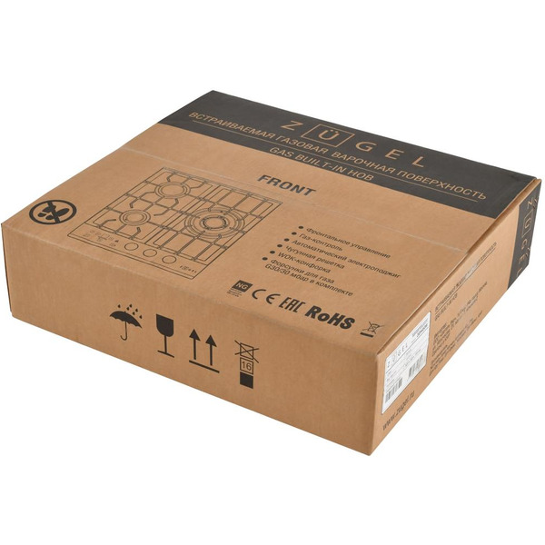 Варочная поверхность газовая ZUGEL ZGH450W