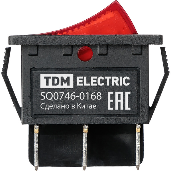 Выключатель клавишный TDM Electric SQ0746-0168