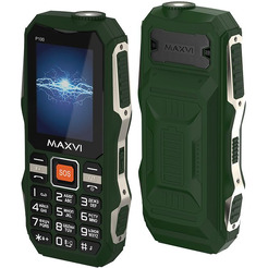 Мобильный телефон Maxvi P100 (зеленый)