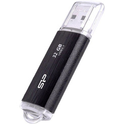 USB Flash Silicon-Power Blaze B02 32 Гб SP032GBUF3B02V1K (черный)
