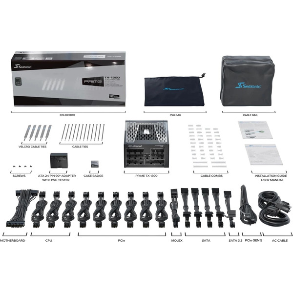 Блок питания Seasonic Prime TX-1300 ATX 3.1