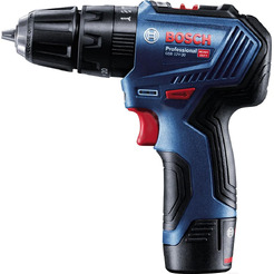 Дрель-шуруповерт Bosch GSB 12V-30 Professional (06019G9100) с 2-мя АКБ, кейс