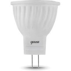 Лампа Gauss LED D35*45 3W MR11 GU4 2700K/3000K 1/10/100 132517103