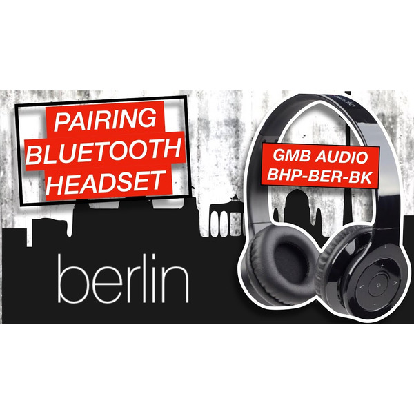 Наушники Gembird 'Berlin' BHP-BER-BK