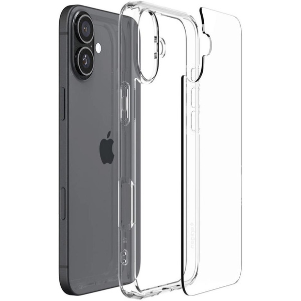 Чехол для телефона Spigen Ultra Hybrid для iPhone 16 ACS08197 (Crystal Clear)