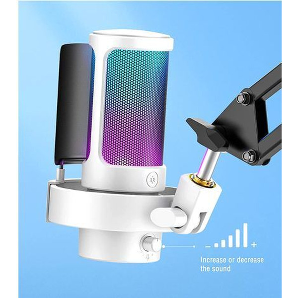 Микрофон FIFINE A8W (белый)