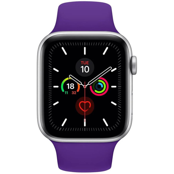 Ремешок Bingo Silicone для APPLE Watch 38/40/41mm (S) Сиреневый