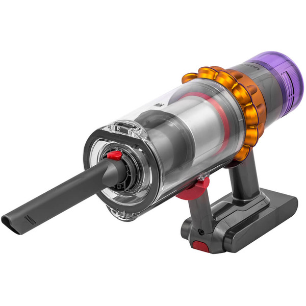 Пылесос вертикальный Dyson V15 Detect Absolute 447033-01 (никель/жёлтый) + Red Line BS-01 16A