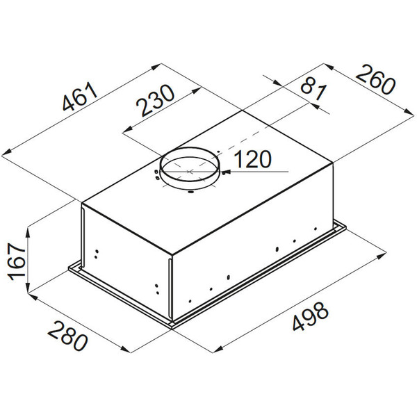 Вытяжка MAUNFELD Crosby Singl 5028 (белый)