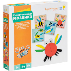 Настольная игра игра Genio Kids Геометрическая мозаика WGM