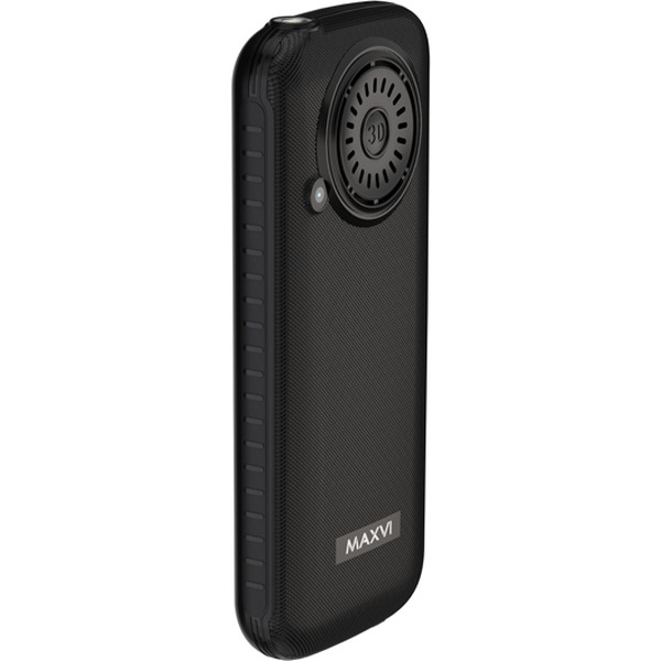 Мобильный телефон Maxvi B21ds up +ЗУ WC-112 (черный)