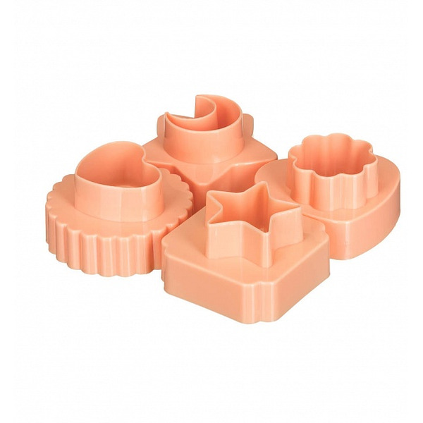 Набор форм для печенья Бытпласт Phibo 41113320708 (розовый)