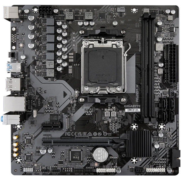 Материнская плата Gigabyte A620M H (rev. 1.0)