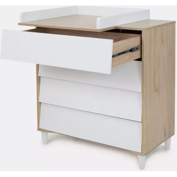 Комод пеленальный Rant Bergen 105 (Cloud White)