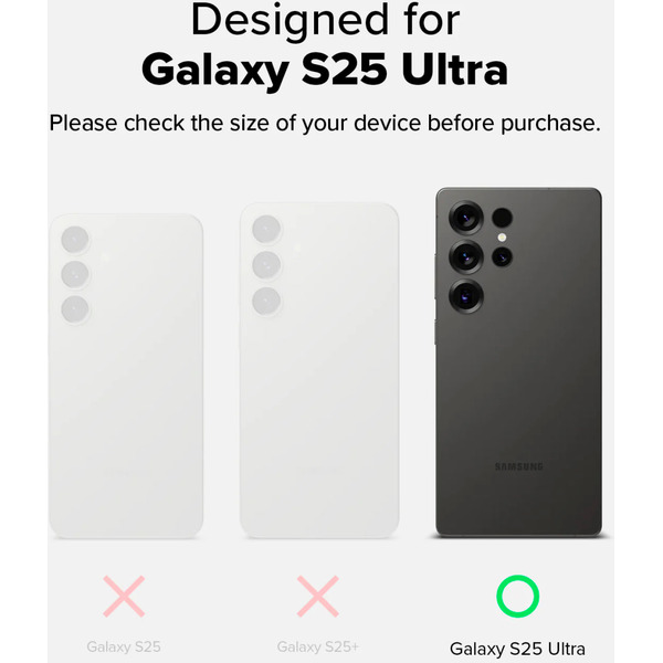 Чехол Ringke FUSION X MAGNETIC для Galaxy S25 Ultra BLACK