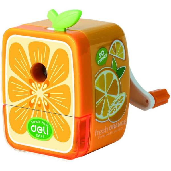 Точилка механическая "Фрукты" 0671 DELI
