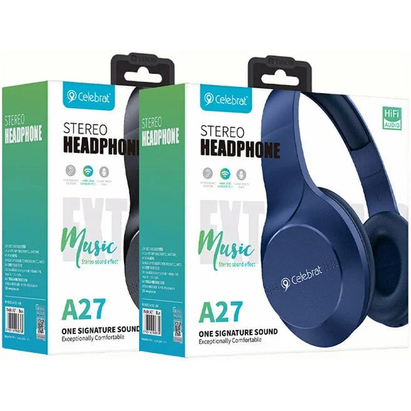 Беспроводные наушники Celebrat A27 (чёрный)