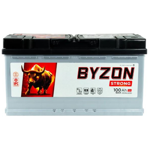 Автомобильный аккумулятор BYZON Strong R+ (100 А·ч)