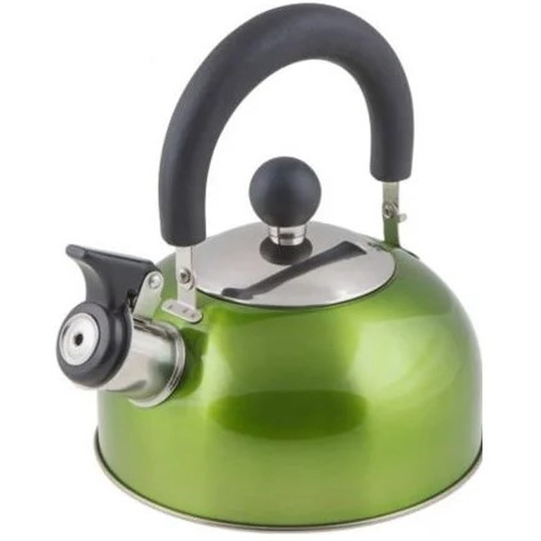 Чайник со свистком Perfecto Linea Holiday 52-112013 (зеленый металлик)