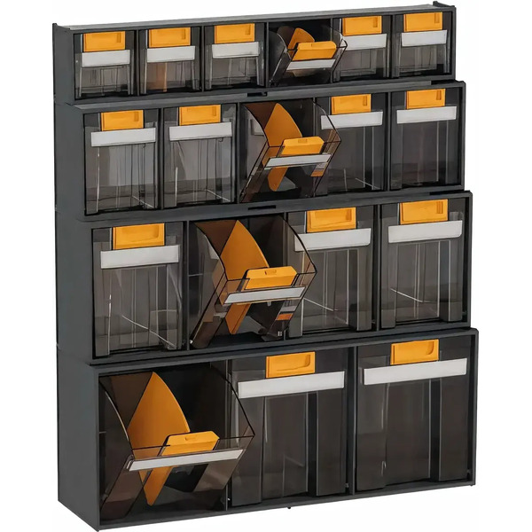 Органайзер для инструментов ArtPlast Madia MAB05SL (черный/желтый)