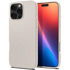 Чехол для телефона Spigen Liquid Air iPhone 16 Pro Max ACS07991 (бежевый)