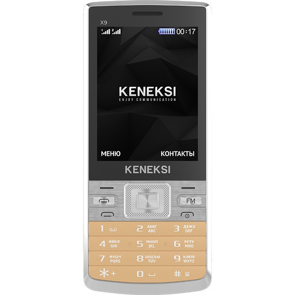 Сотовый телефон KENEKSI X9 golden