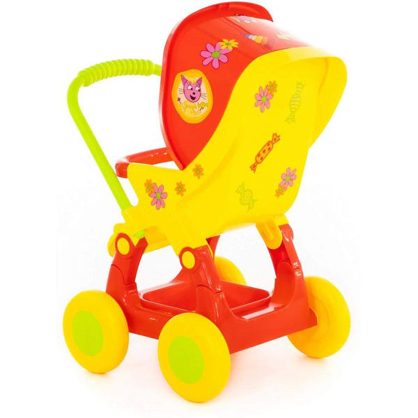 Коляска для кукол Полесье прогулочная Три кота №2 71460