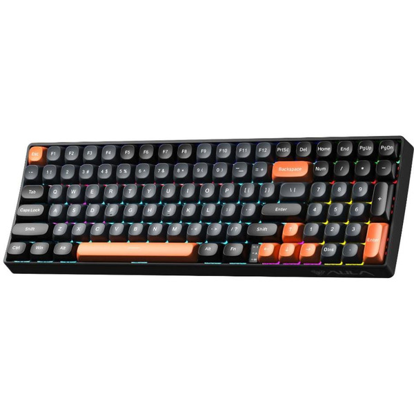Клавиатура AULA S100 (Black-Gray-Orange)