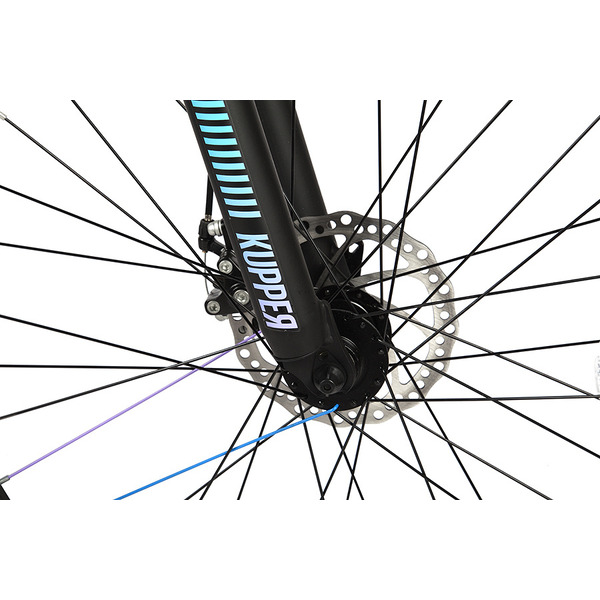 Велогибрид Tsinova Kupper Unicorn (черный/зеленый)