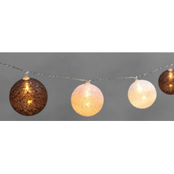 Тайские фонарики NEON-NIGHT "Вельвет" (304-008) 3,5м, 20 LED