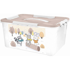 Ящик для хранения Бытпласт Econova 15.3 л 431325116 (белый)