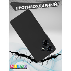 Бампер Bingo Liquid TPU для INFINIX Hot 30 Play Черный