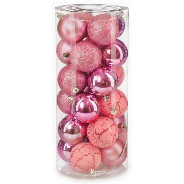 Набор новогодних шаров Ausini VT25-04020-7