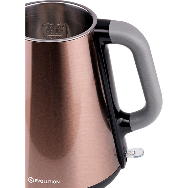 Электрочайник EVOLUTION KP17153 Steel (gold)