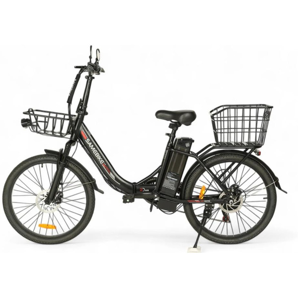 Электровелосипед SAMEBIKE City Master MY-E04 (черный)