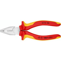 Плоскогубцы комбинированные KNIPEX 03 06 160