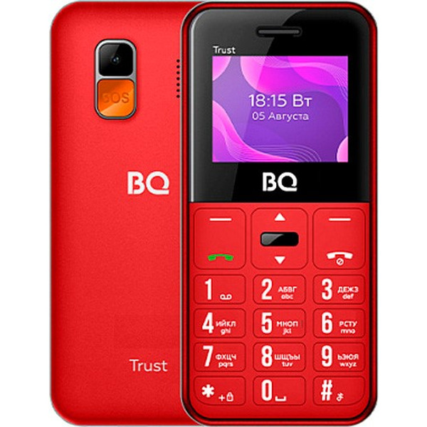 Мобильный телефон BQ 1866 Trust (красный)