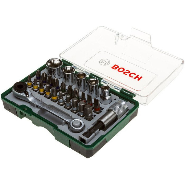 Набор торцевых головок и бит Bosch Promoline 27шт (2607017160)