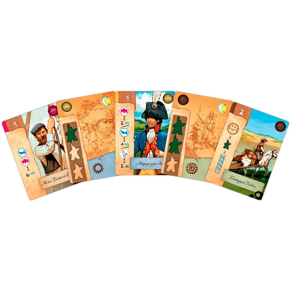 Настольная игра Hobby World 915881 Льюис и Кларк Экспедиция