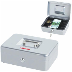 Кэшбокс BRAUBERG Safe 291059 (серебристый)
