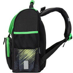 Ранец ПИФАГОР BASIC Monster steel 270686