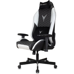 Кресло игровое Knight Neon (1717269) черный/серебряный