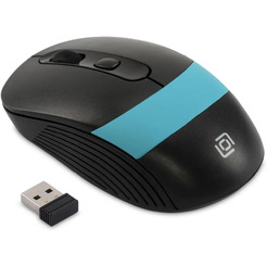 Мышь Oklick 310MW (черный/синий)