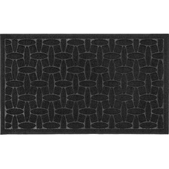 Придверный коврик Sundays Home Diamant 40x60см 93655 (черный)