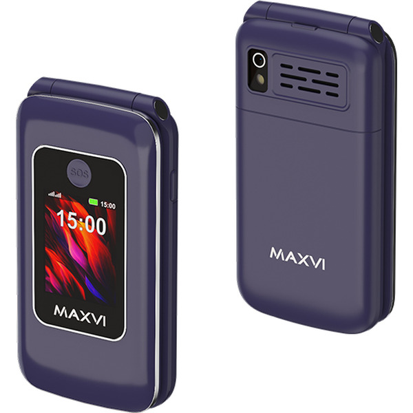 Мобильный телефон Maxvi E15 (фиолетовый)