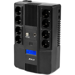 Источник бесперебойного питания Бастион SKAT-UPS 800-AID-IN-1x9-8