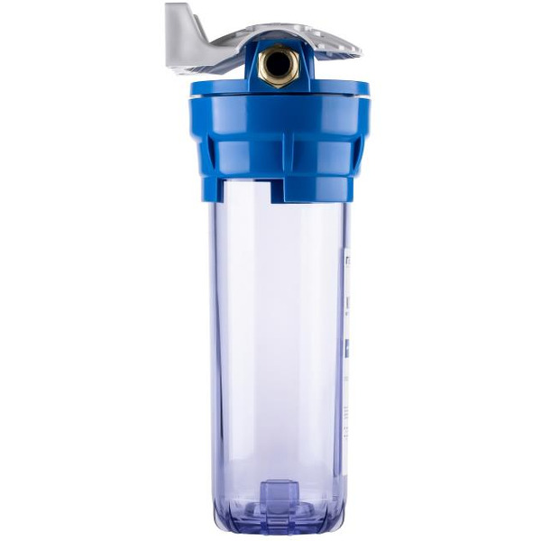 Корпус фильтра Гейзер 10SL 1/2 (прозрачный)