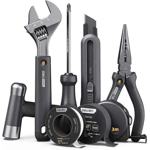 Набор инструментов Deli EHT0008 (8 предметов)