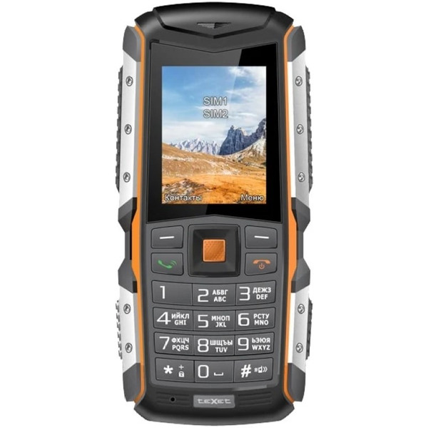 Мобильный телефон teXet TM-513R черно-оранжевый